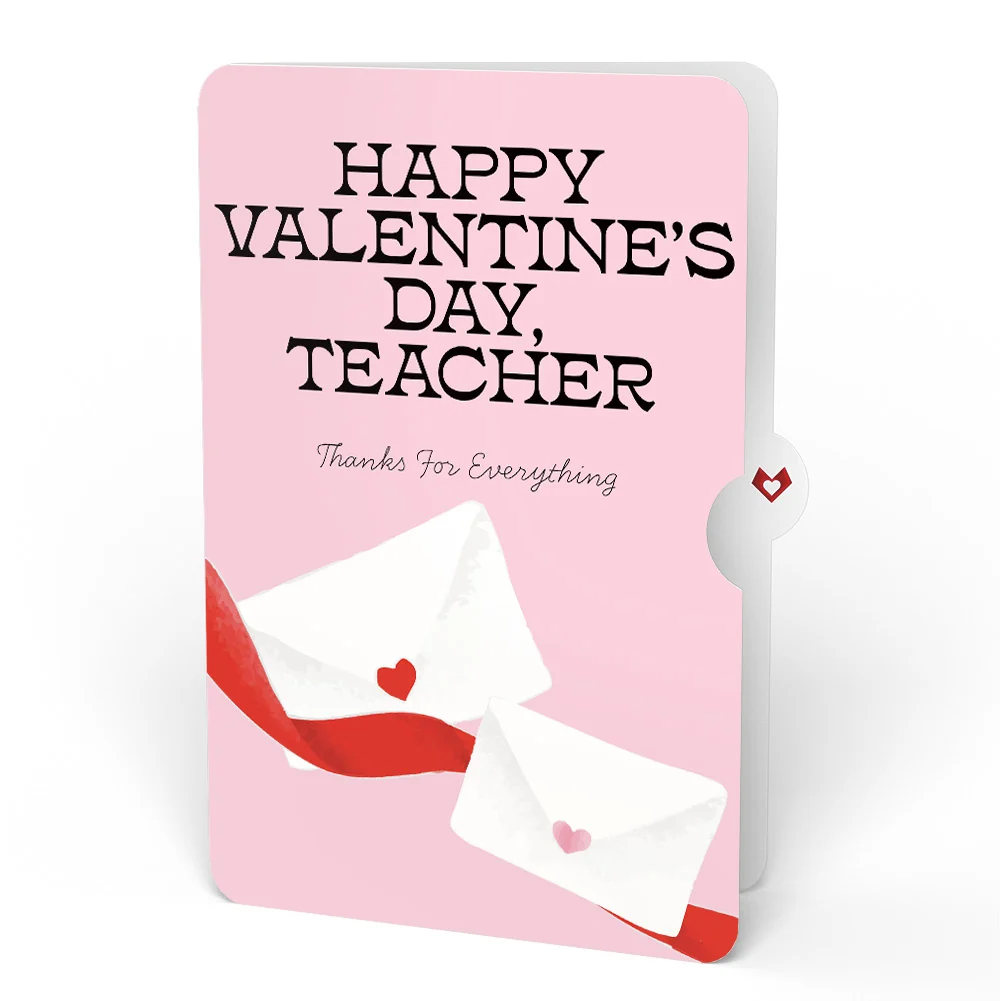 Lovepop French Love Dog Valentine Plushpop Card and Sentiment Set for Teacher - Image 4