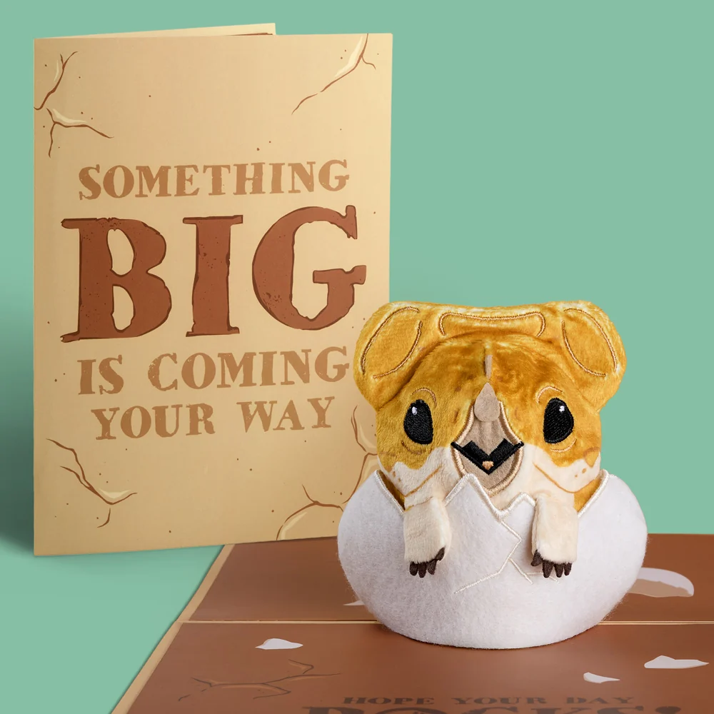 Lovepop Jurassic World: Rebirth Hope Your Day Rocks Plushpop Card