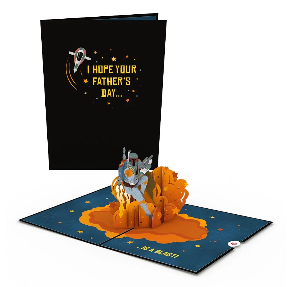 Lovepop Star Wars Boba Fett Father’s Day Pop-Up Card