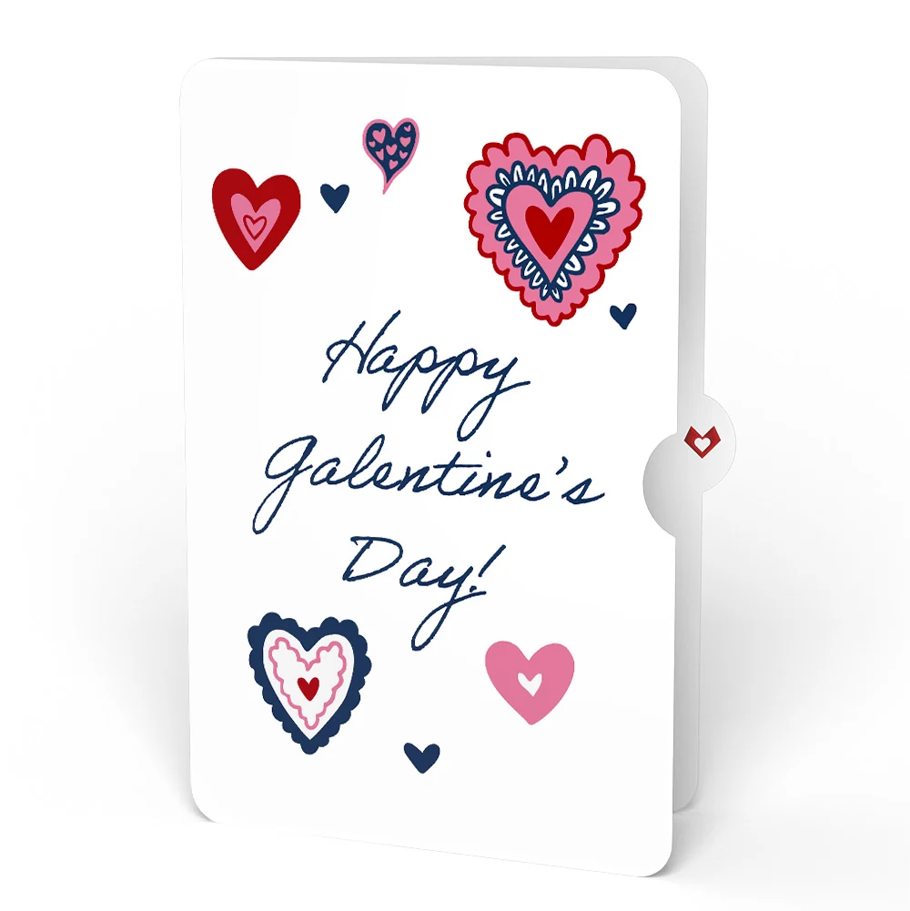 Lovepop Spinning Heart Galentine's Day Suncatcher Card and Sentiment Set Glass - Image 4