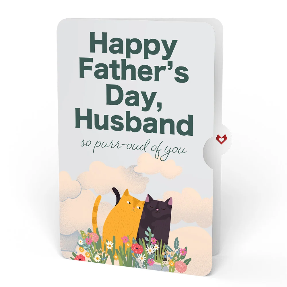 Lovepop I Love Mew Cats Father’s Day Pop-Up Card and Sentiment Set for Husband - Image 4