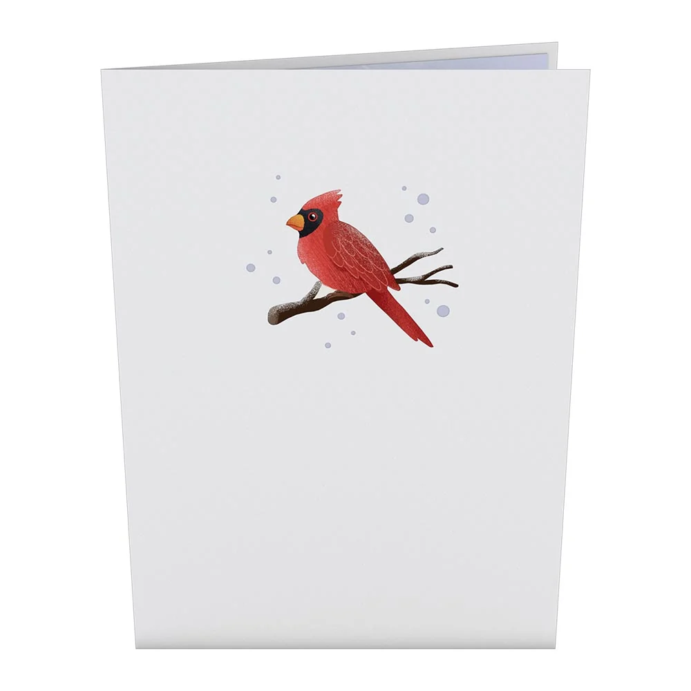 Lovepop Winter Willow Tree Birds Pop-Up Card - Image 4