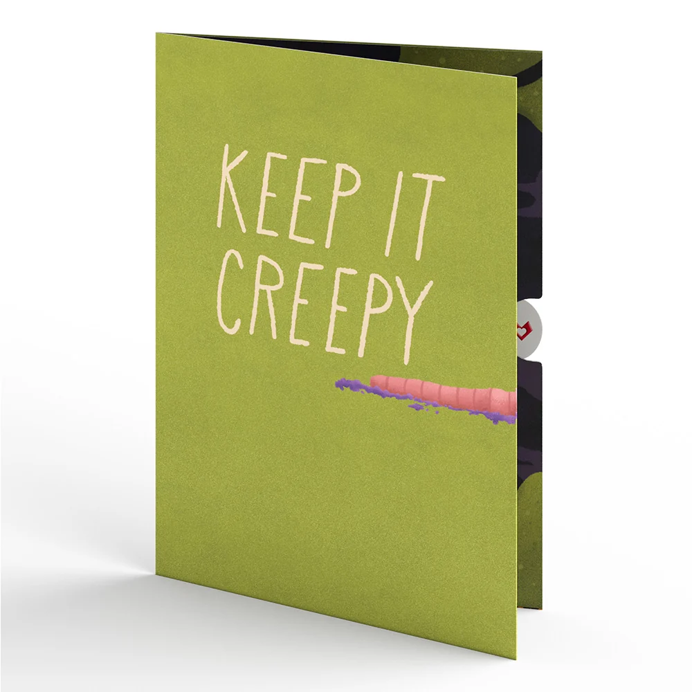 Lovepop Keep it Creepy Halloween Skull Music and Light Pop-Up Card Bottle - Image 5