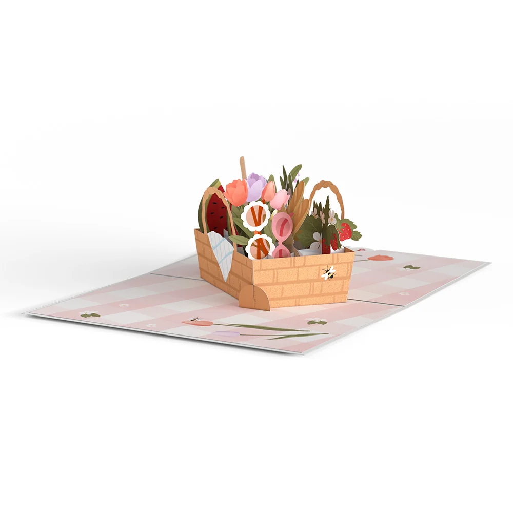 Lovepop Every Day is a Picnic with You Pop-Up Card - Image 5
