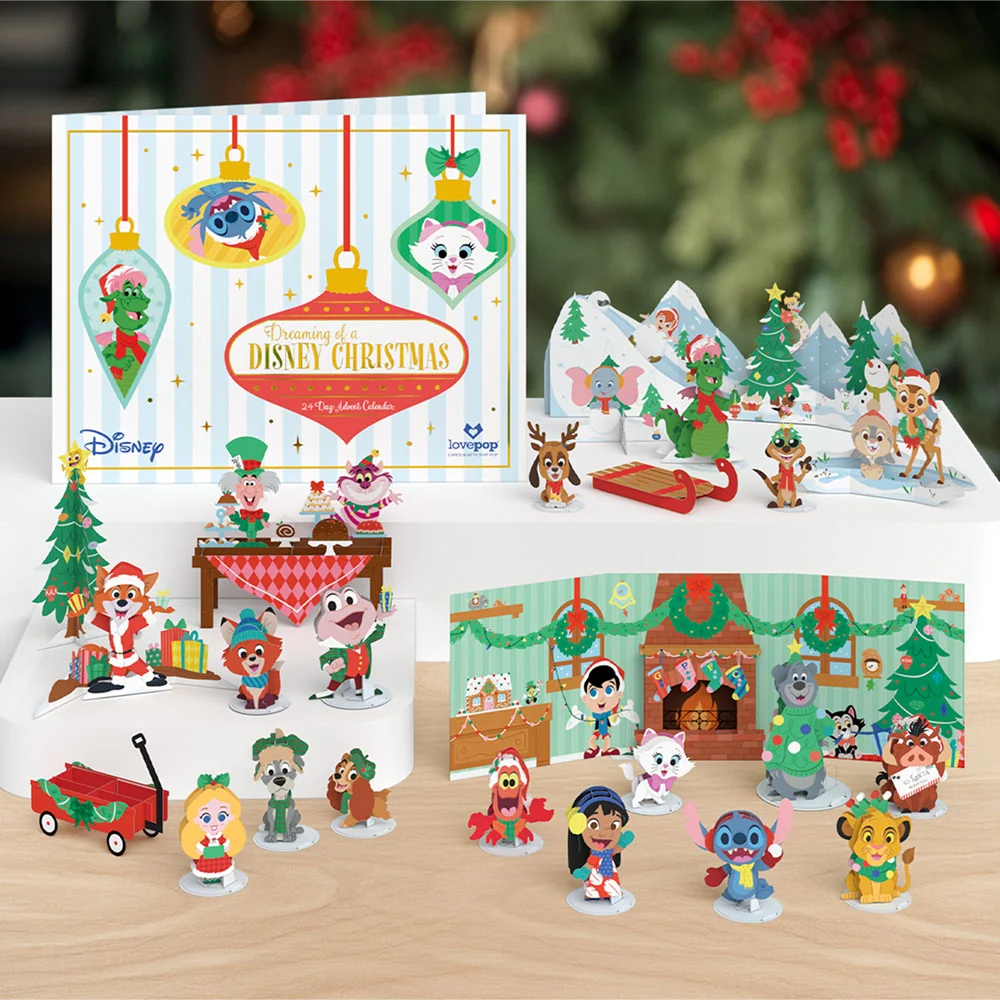Lovepop Dreaming of a Disney Christmas 24 Day Holiday Advent Calendar