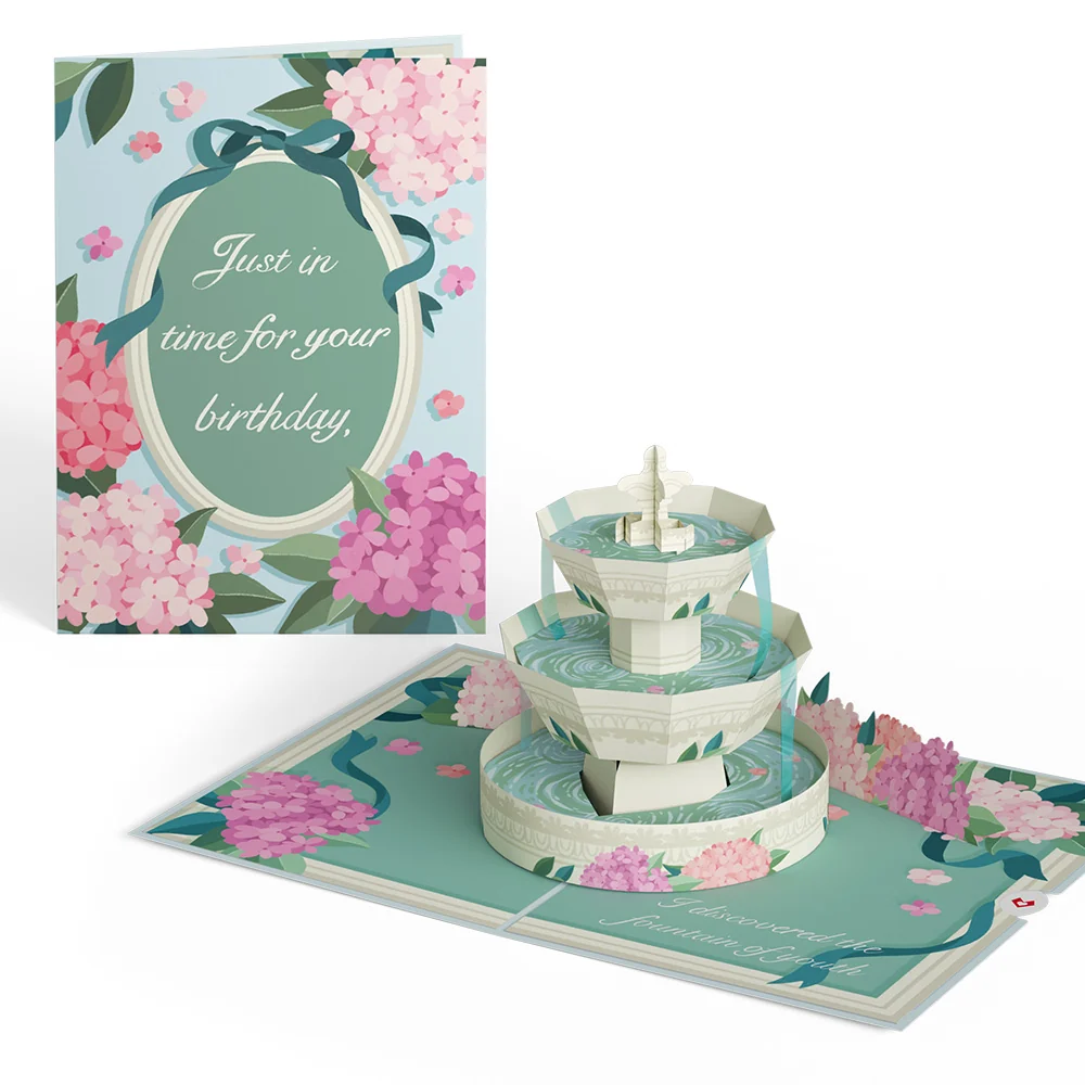 Lovepop Fountain of Youth Birthday Pop-Up Card