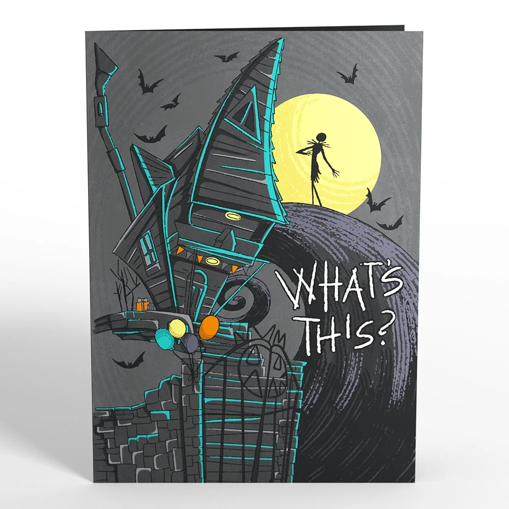 Lovepop Disney Tim Burton’s The Nightmare Before Christmas Birthday Pop-Up Card & Flower Buds Bouquet Bundle - Image 10