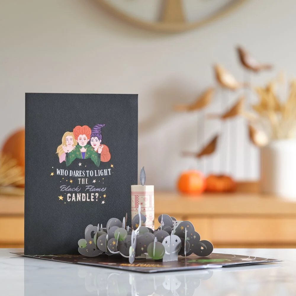 Lovepop Disney Hocus Pocus Black Flame Candle Pop-Up Card - Image 5