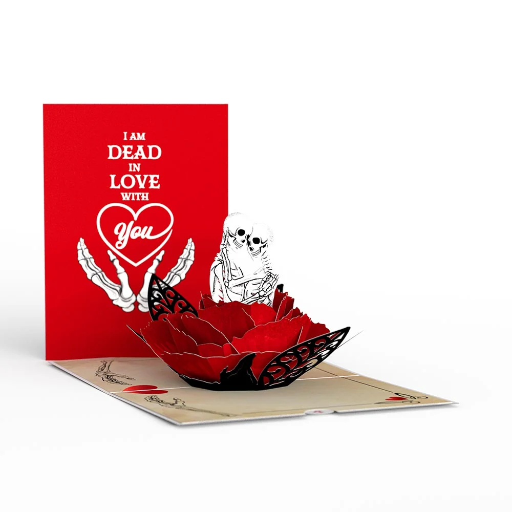 Lovepop Dead in Love With You Pop-Up Card