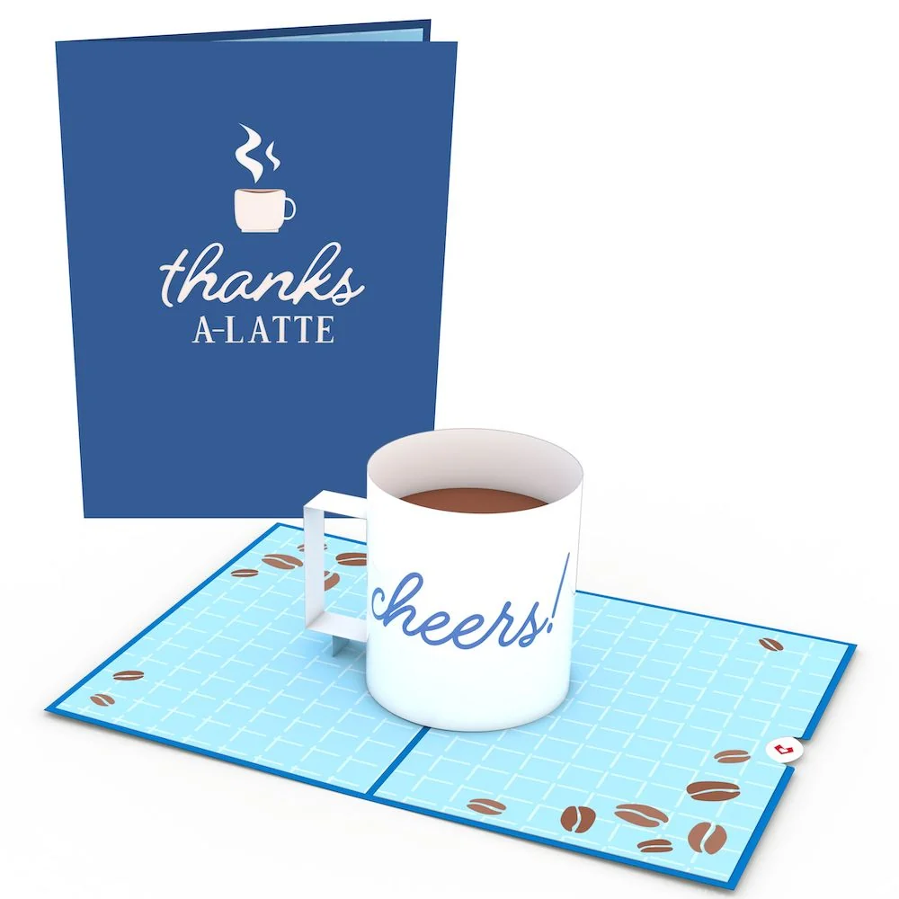 Lovepop Thanks A Latte Pop-Up Card