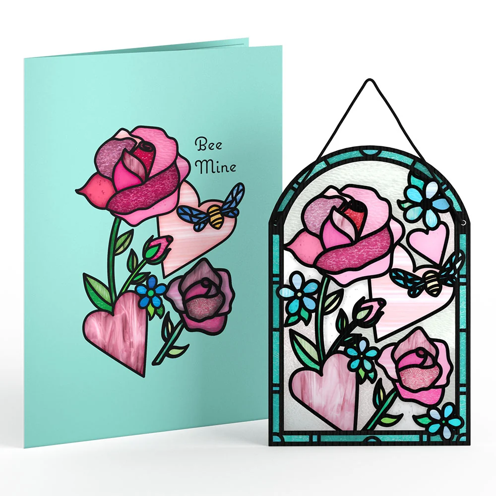 Lovepop Lovely Blooms Suncatcher Card 3-Pack - Image 2