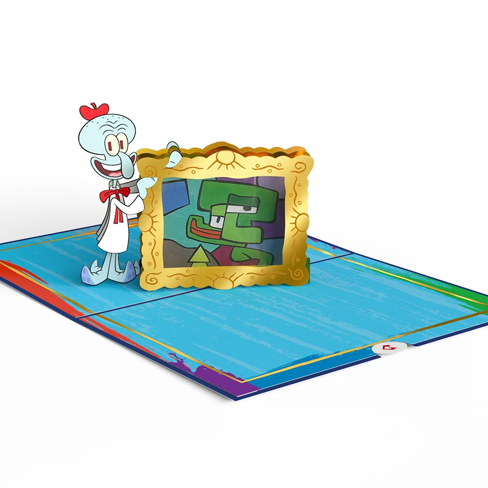 Lovepop SpongeBob SquarePants Love You Like Squidward Pop-Up Card - Image 3
