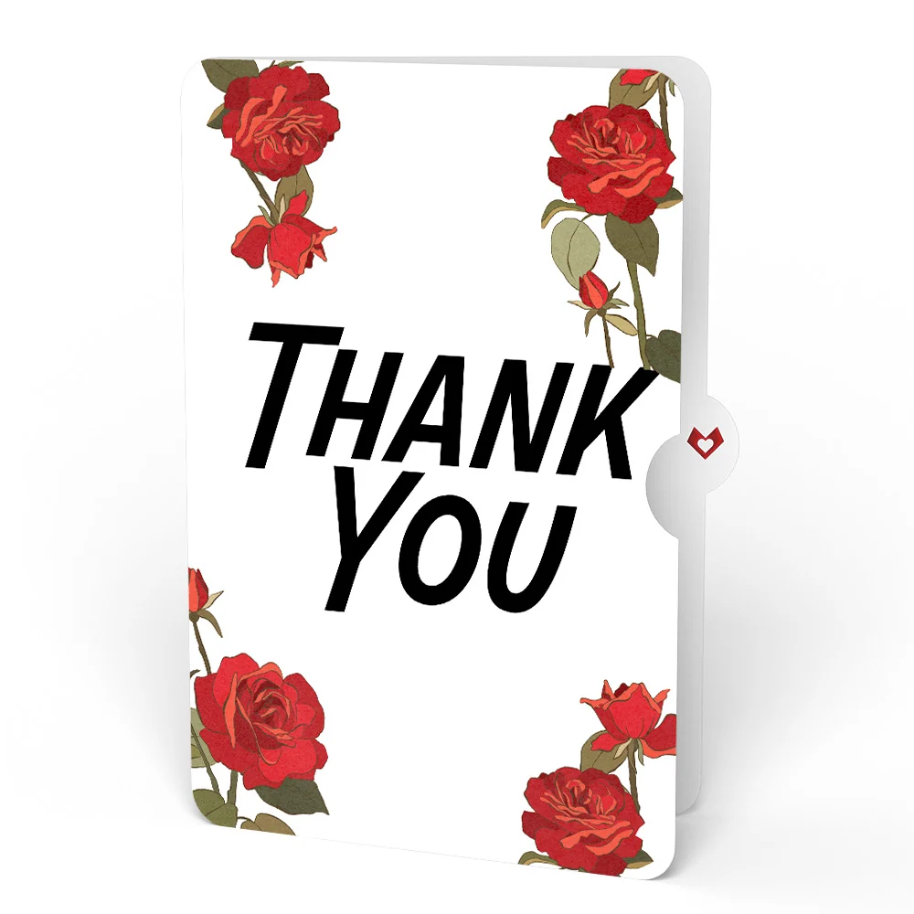 Lovepop Radiant Rose Thank You Suncatcher Bouquet and Sentiment Set Glass - Image 4