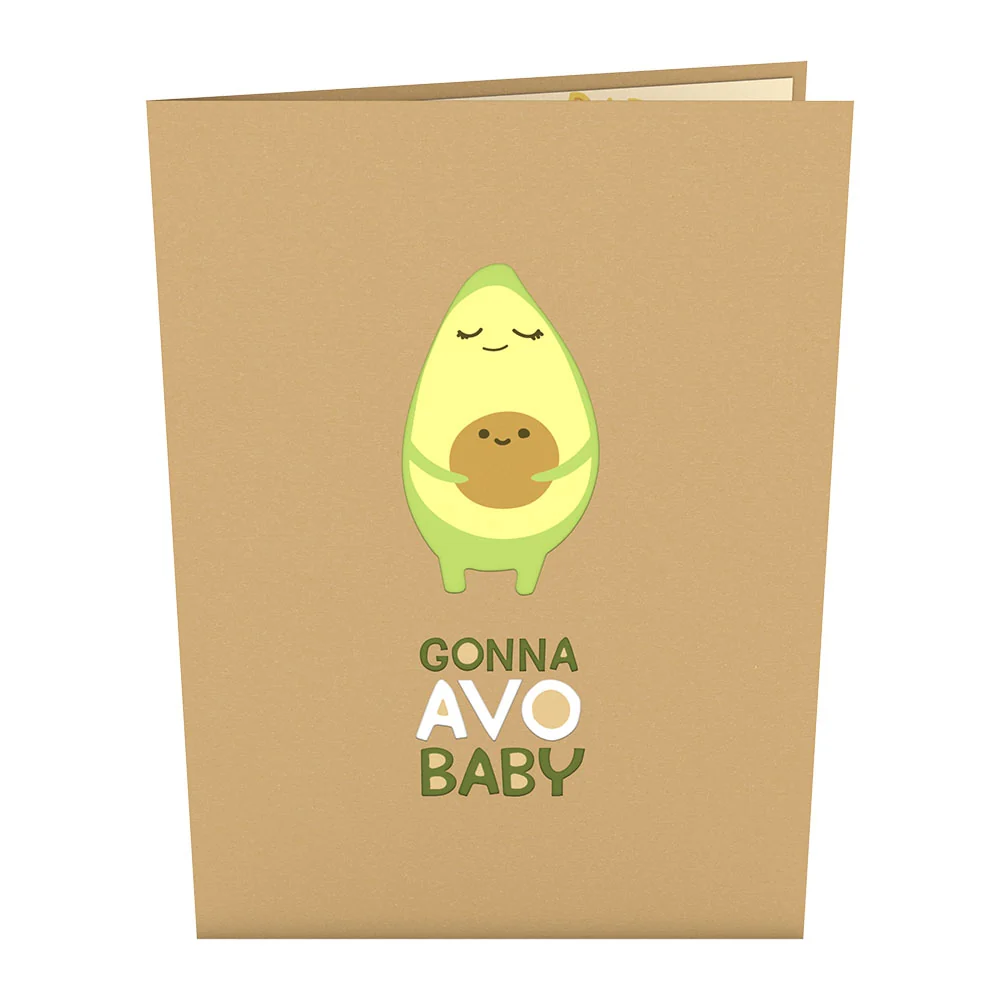 Lovepop Gonna Avo Baby Pop-Up Card - Image 4