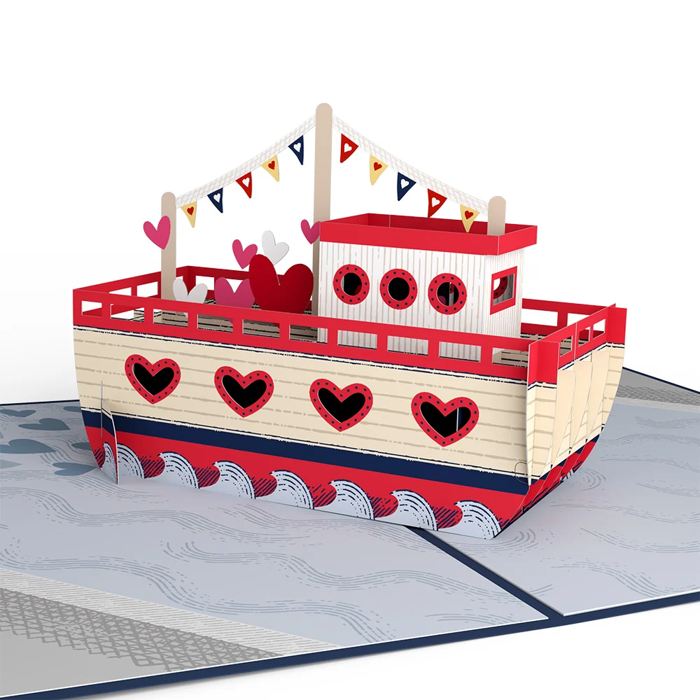 Lovepop Love Boat Pop-Up Card - Image 2