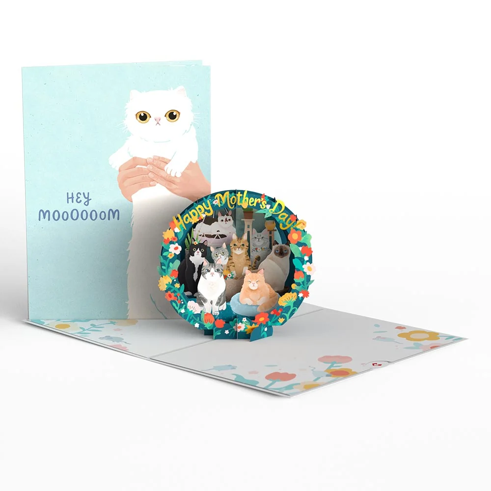 Lovepop Cat Mom Mother’s Day Pop-Up Card