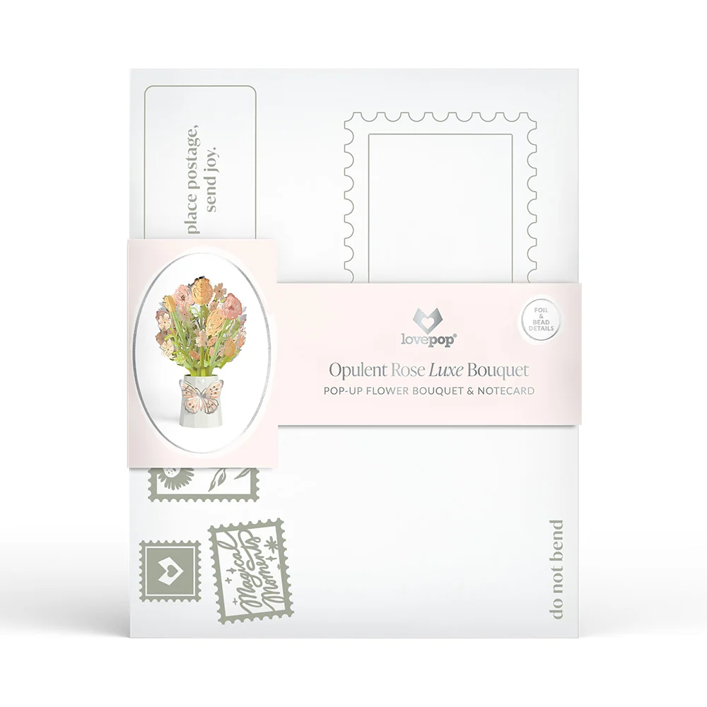 Lovepop At Least You Don't Have Ugly Children Mother's Day Pop-Up Card & Luxe Bouquet Bundle - Image 6