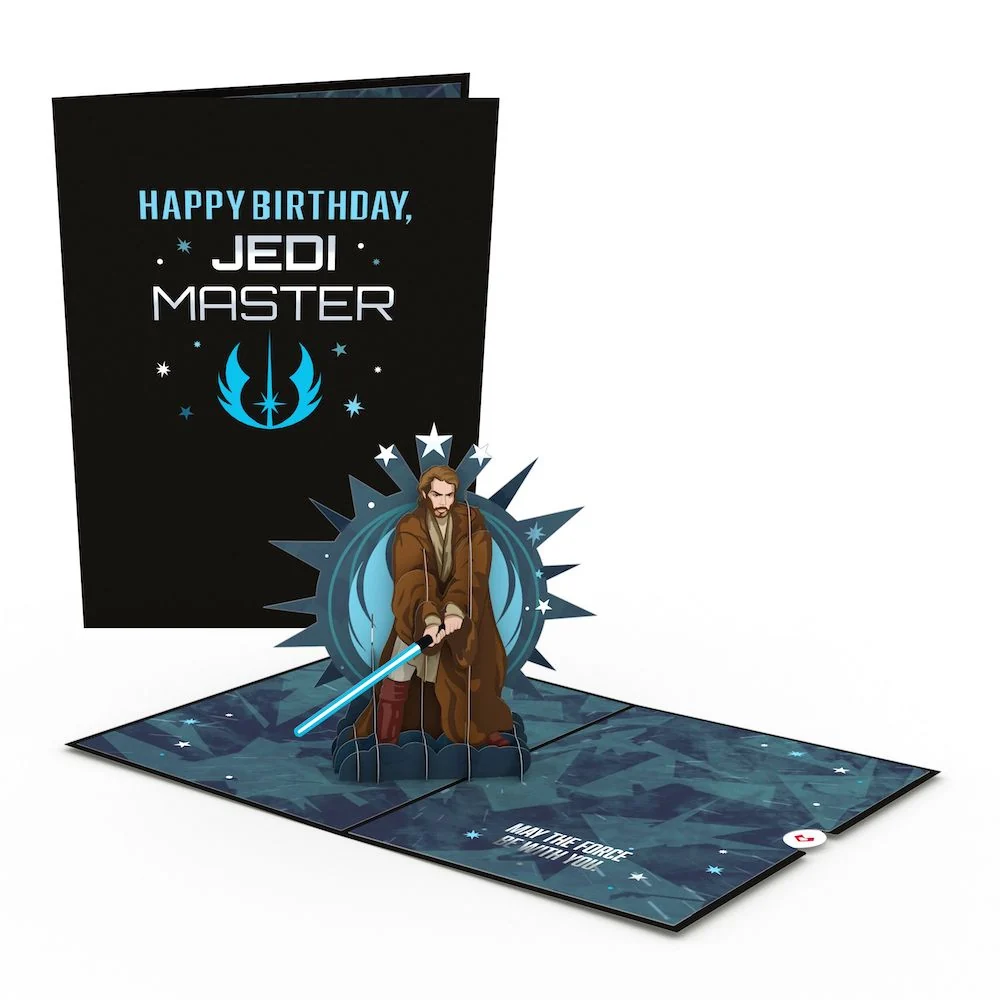 Lovepop Star Wars Obi-Wan Kenobi Jedi Birthday Pop-Up Card