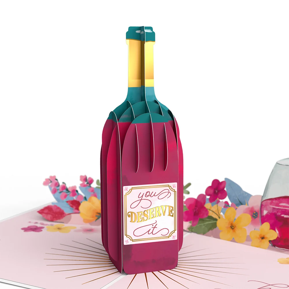 Lovepop Wine Down and Relax Mother's Day Pop-Up Card - Image 2