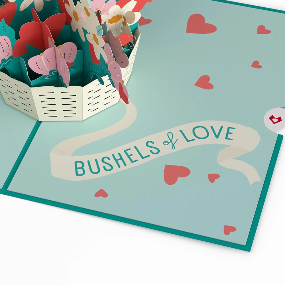 Lovepop You Put the Grand in Grandma Pop-Up Card Basket - Image 6