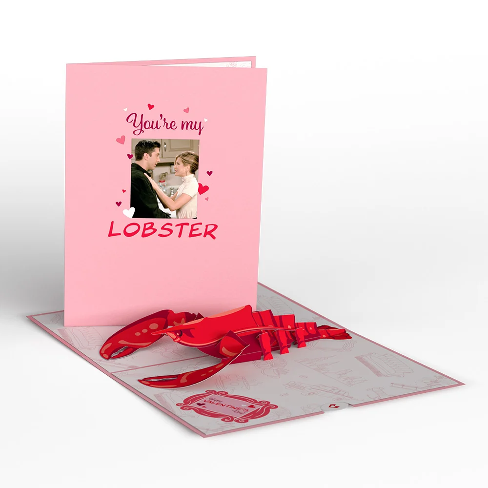 Lovepop Friends You're My Lobster Pop-Up Card - Image 4