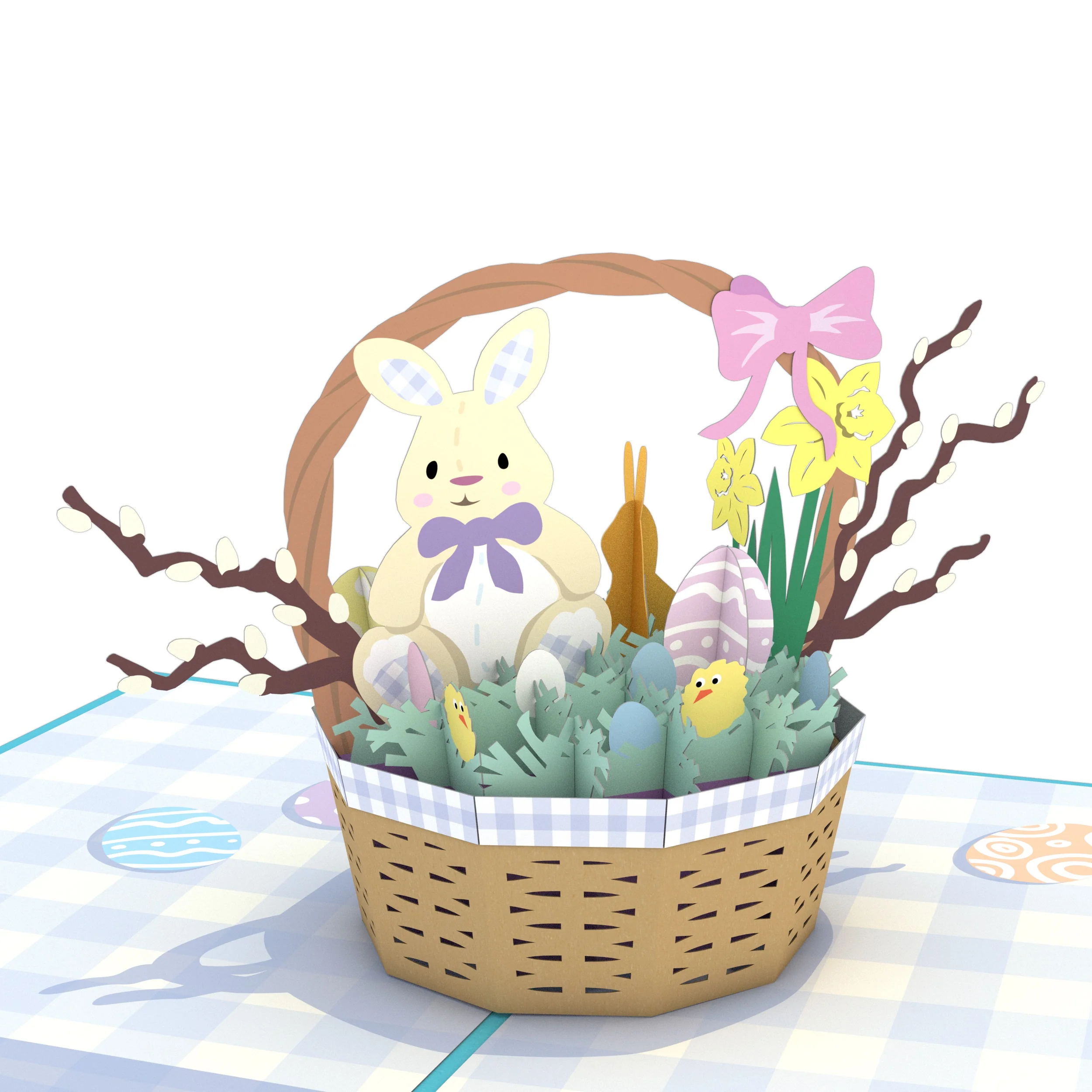 Lovepop Easter Basket Pop-Up Card - Image 2