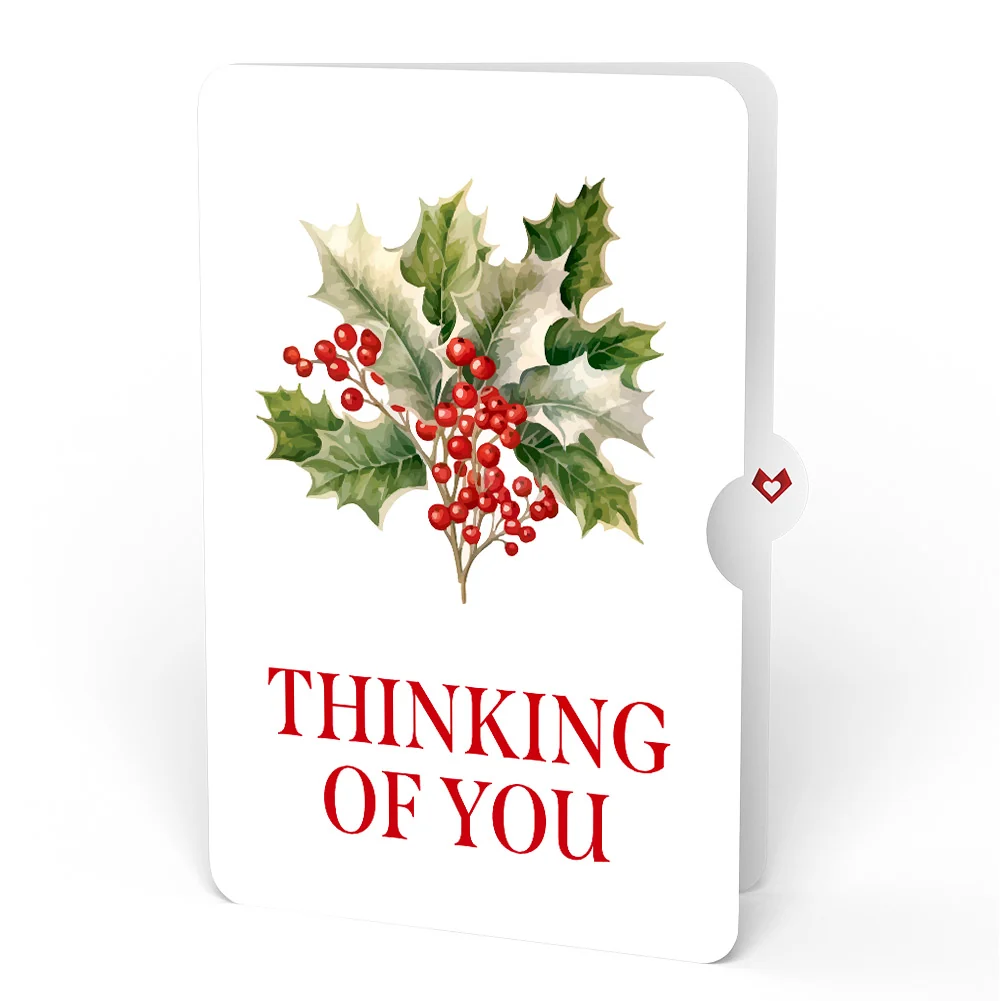 Lovepop Born to Bloom: December Birth Month Flowers Thinking of You Pop-Up Card and Sentiment Set - Image 4