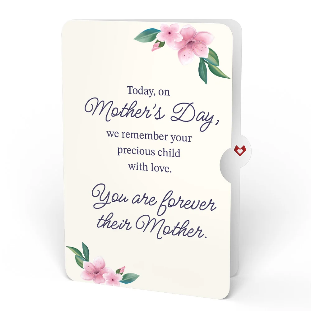 Lovepop Cherry Blossom Branches in Bloom Mother's Day Pop-Up Card and You Are Forever Their Mom Sentiment Set - Image 4