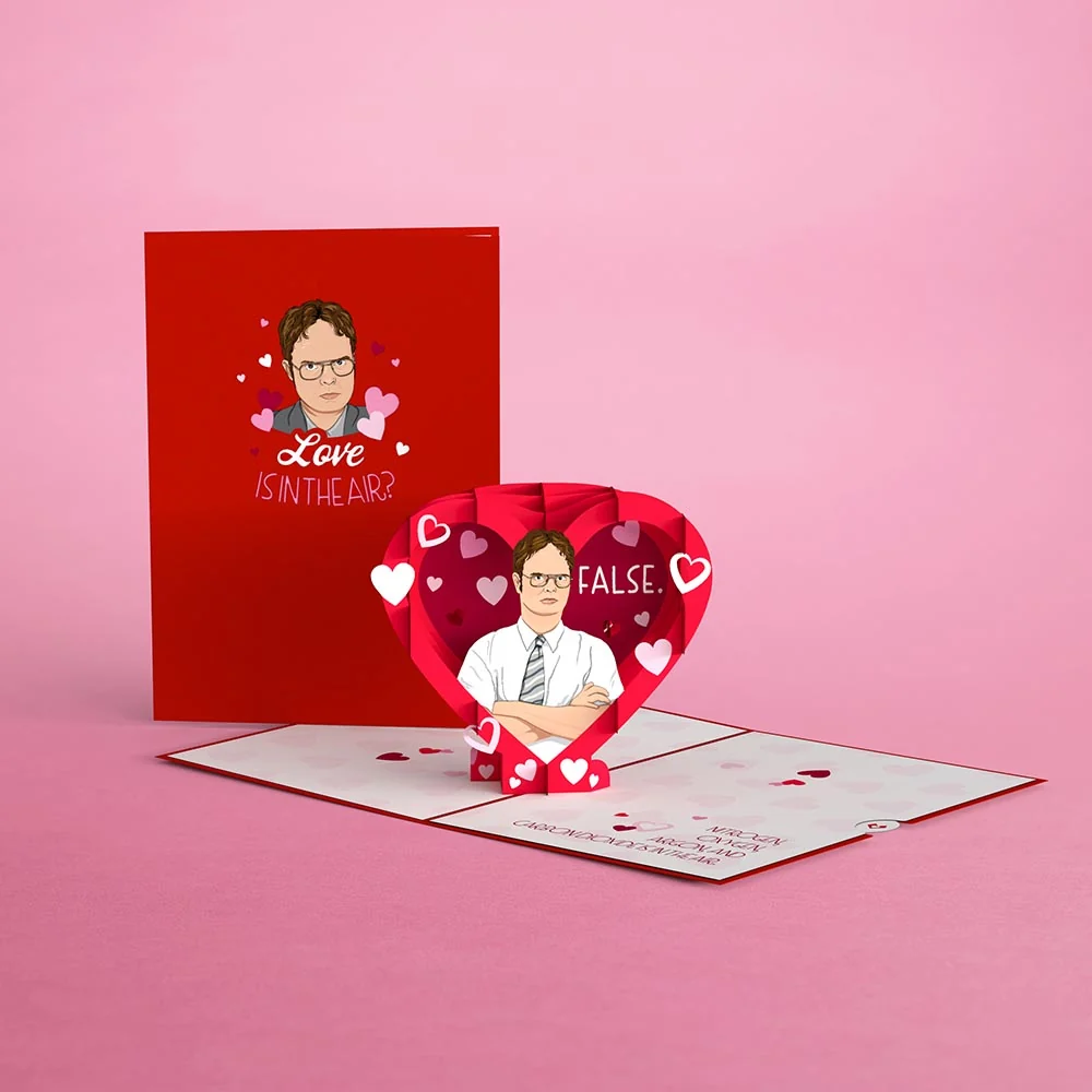 Lovepop The Office Love Is In The Air Pop-Up Card - Image 6