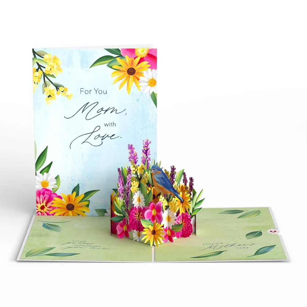 Lovepop For Mom with Love Pop-Up Card & Bouquet Bundle - Image 6