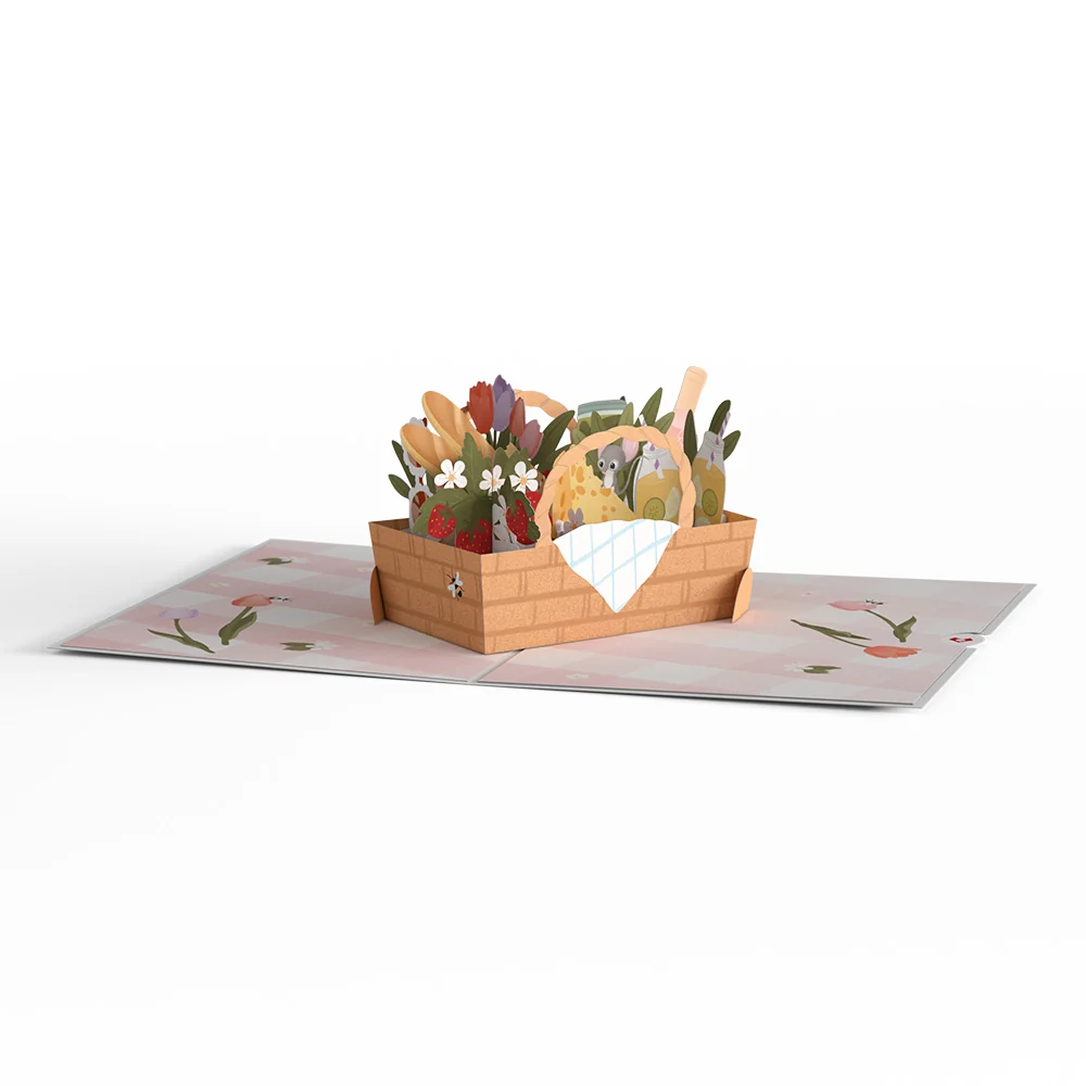 Lovepop Every Day is a Picnic with You Pop-Up Card - Image 3