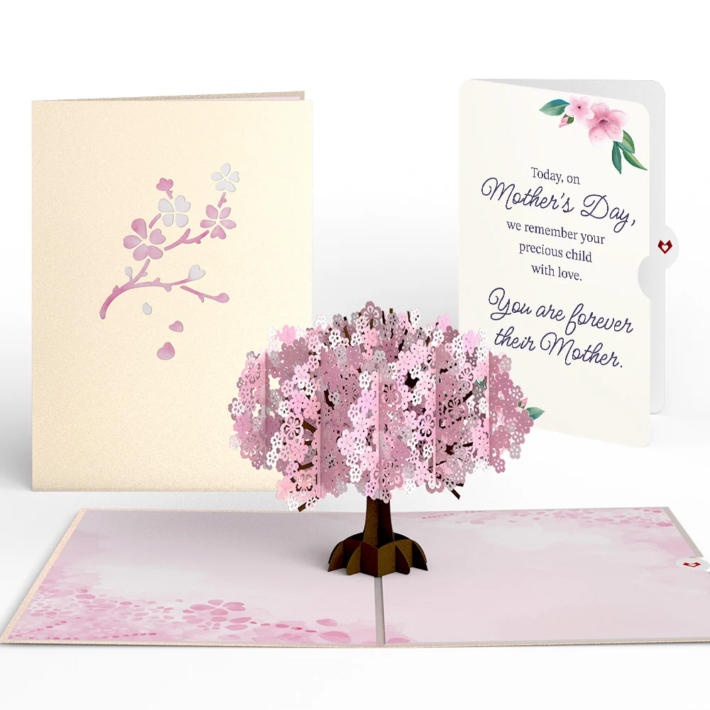 Lovepop Cherry Blossom Mother's Day Pop-Up Card and You Are Forever Their Mom Sentiment Set