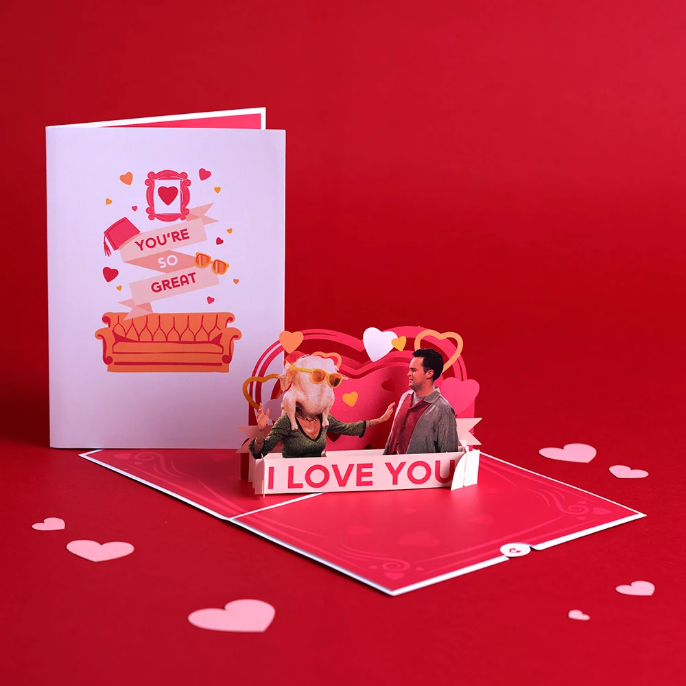 Lovepop Friends You're So Great, I Love You Pop-Up Card