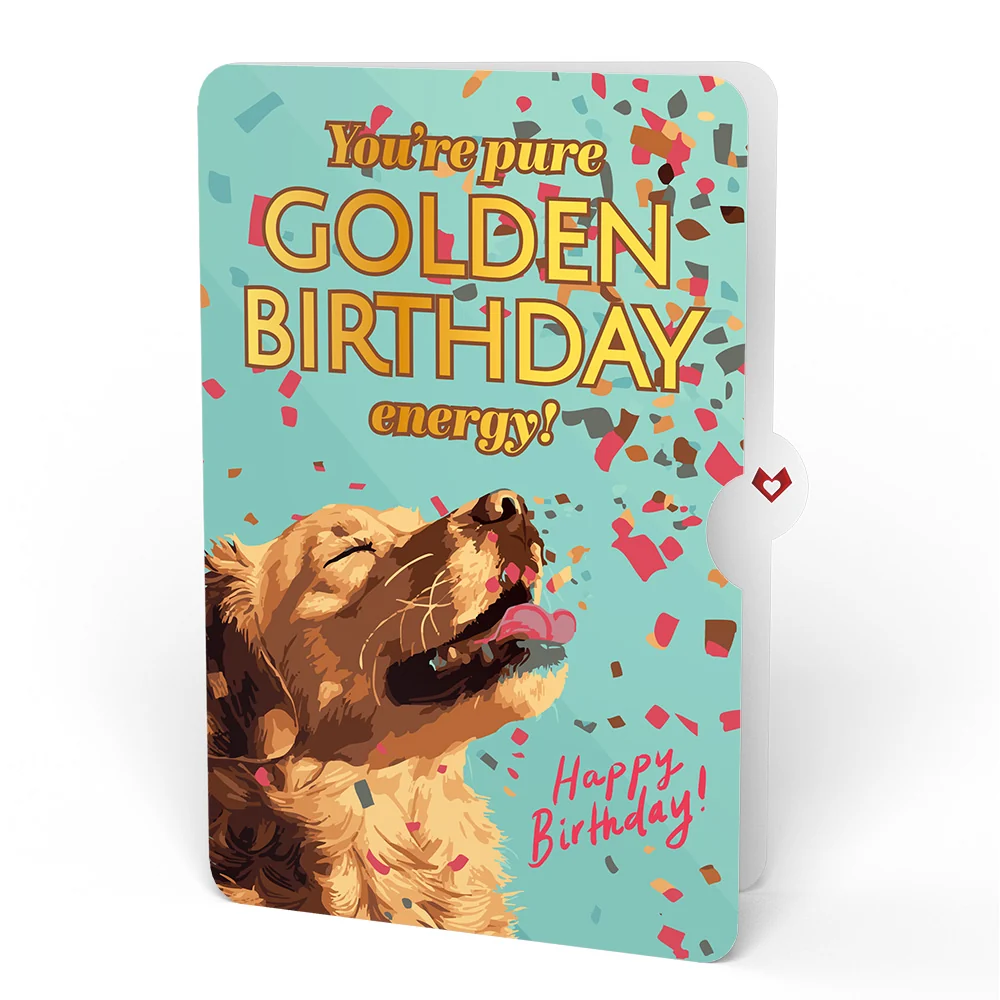Lovepop Horse Birthday Pop-Up Card and Golden Energy Sentiment Set - Image 4
