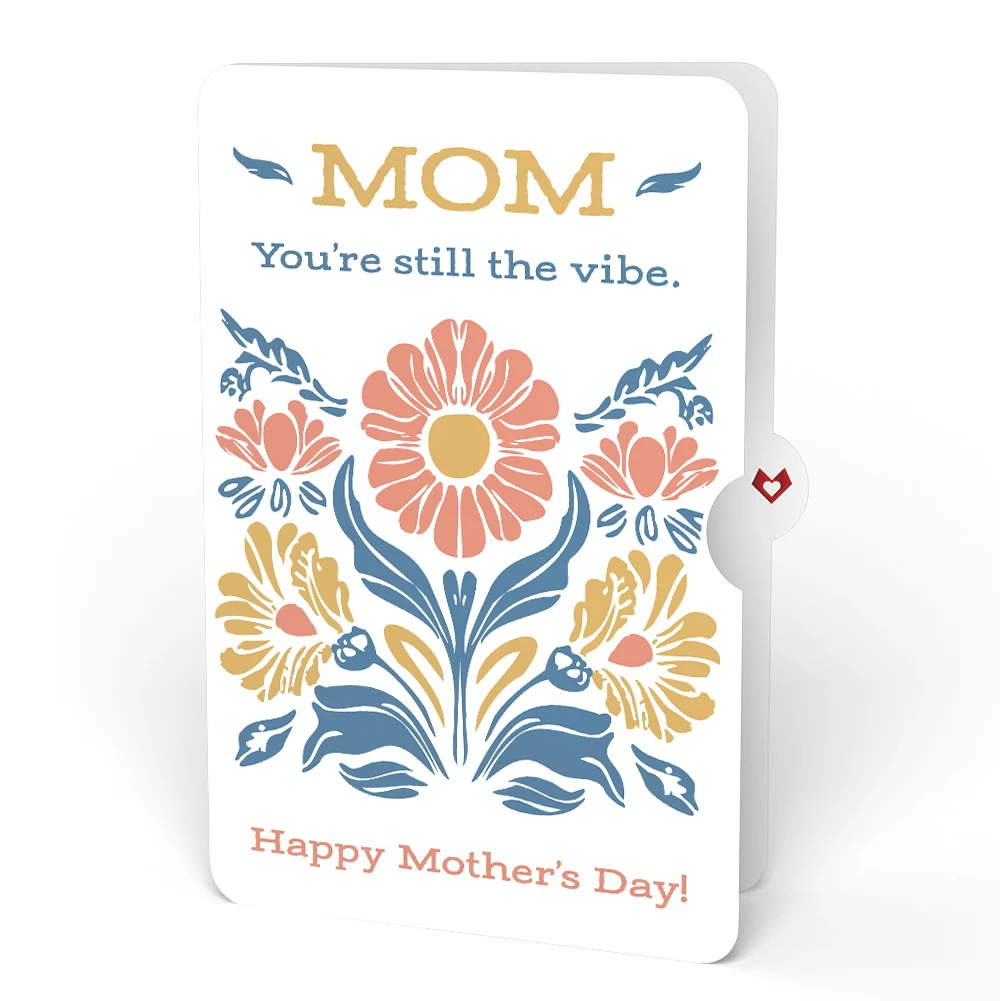 Lovepop Our Story Mother’s Day Petal Pressed Bookmark Card and Folk Art Bloom Sentiment Set for Mom - Image 4