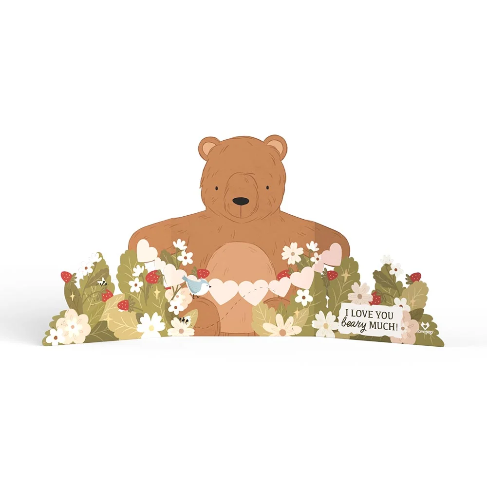Lovepop I Love You Beary Much Mother's Day Tri-Fold Card