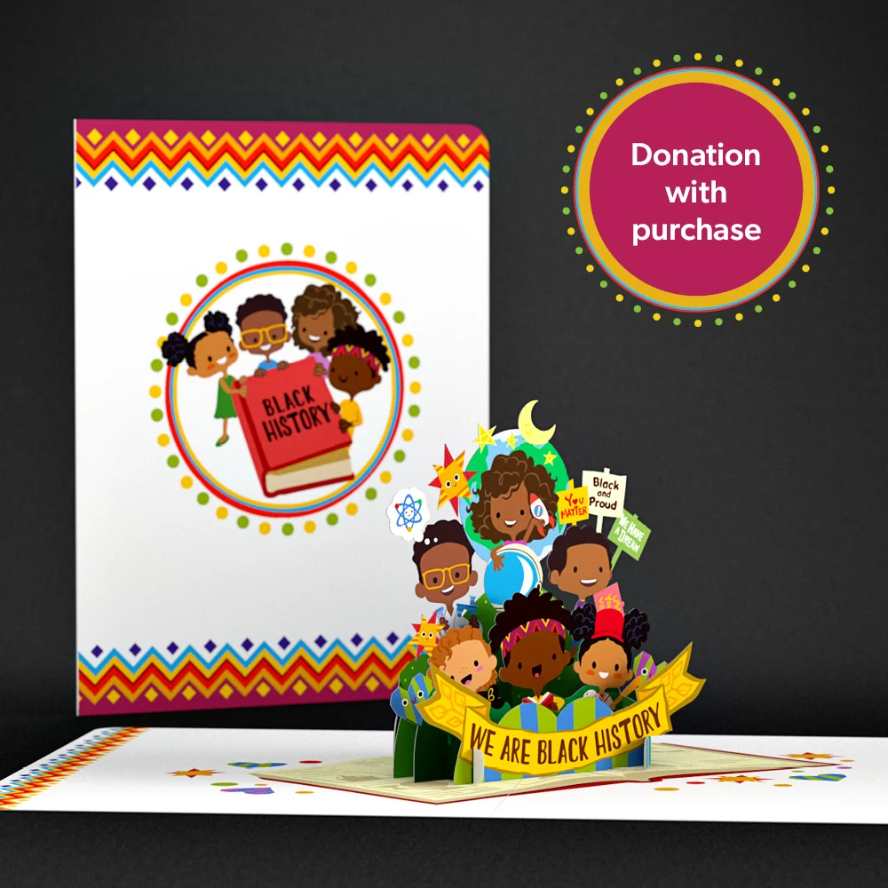 Lovepop Playpop Card: We Are Black History