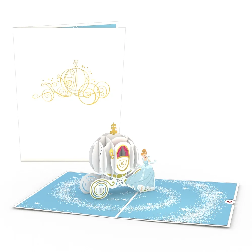 Lovepop Disney's Cinderella Pop-Up Card Glass
