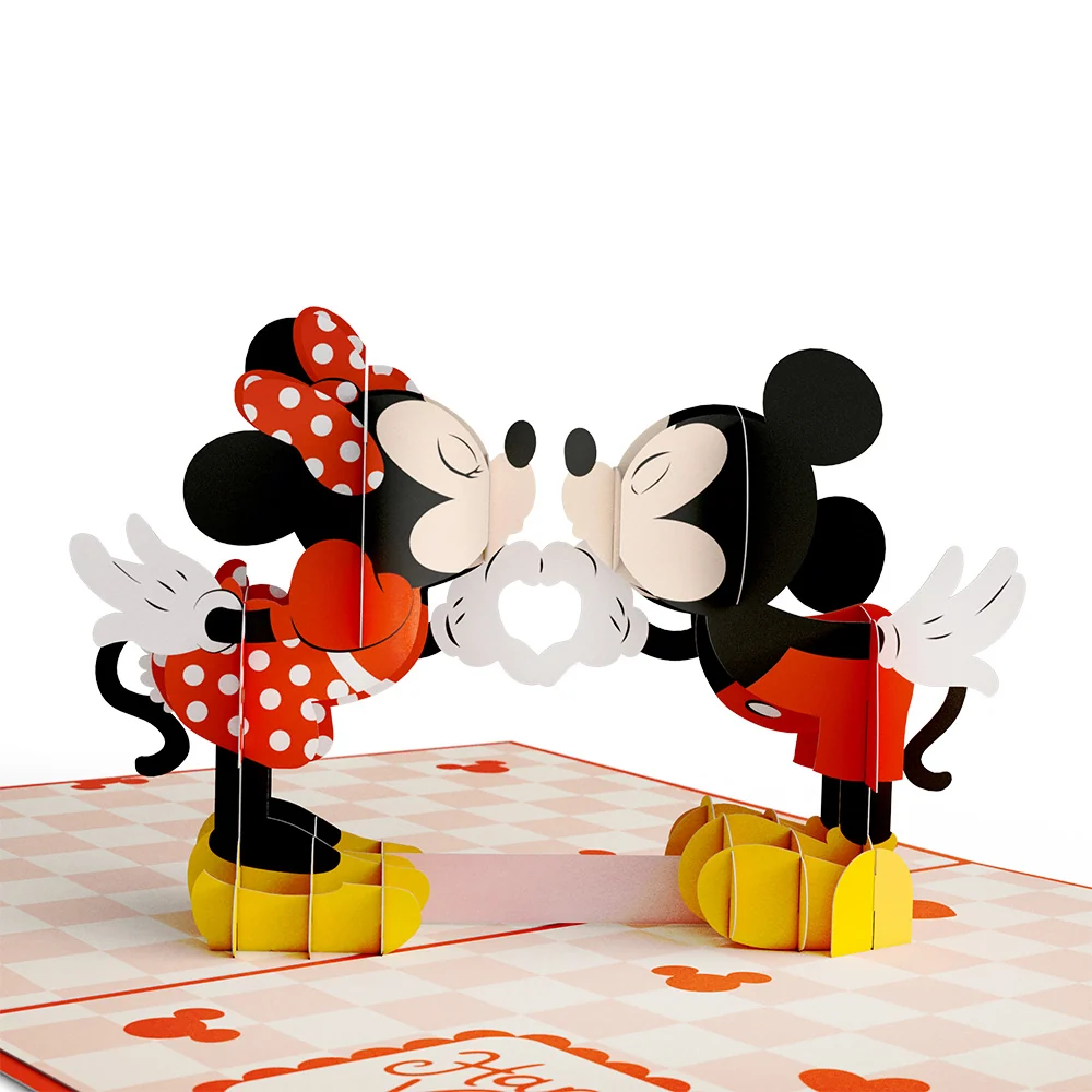 Lovepop Disney’s Mickey Mouse Love You Lots Pop-Up Card & Flower Buds Bouquet Bundle - Image 3