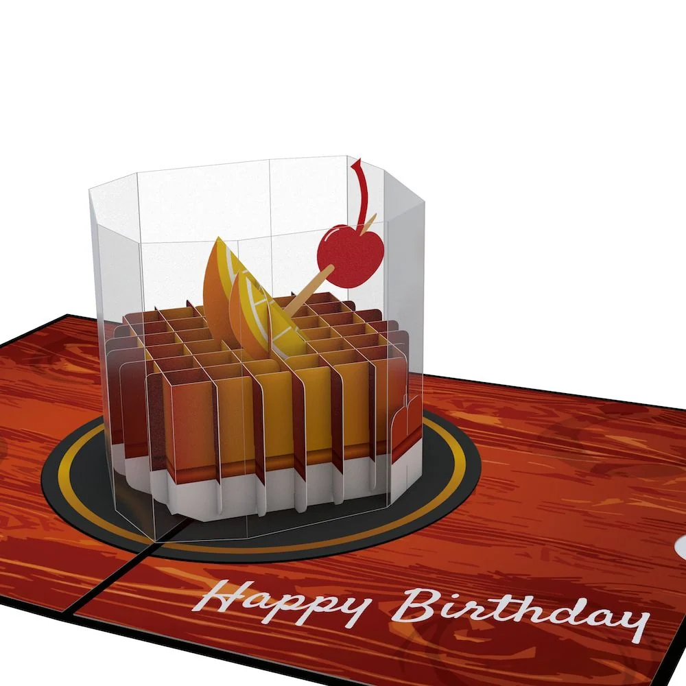 Lovepop Old Fashioned Birthday with Space Laser Cats Pop-Up Card and Sentiment Set - Image 3