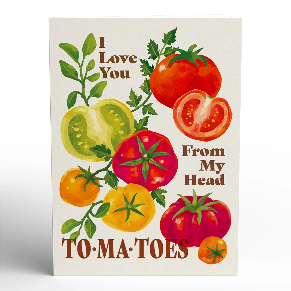 Lovepop I Love You From Head To-ma-toes Pop-Up Card - Image 4