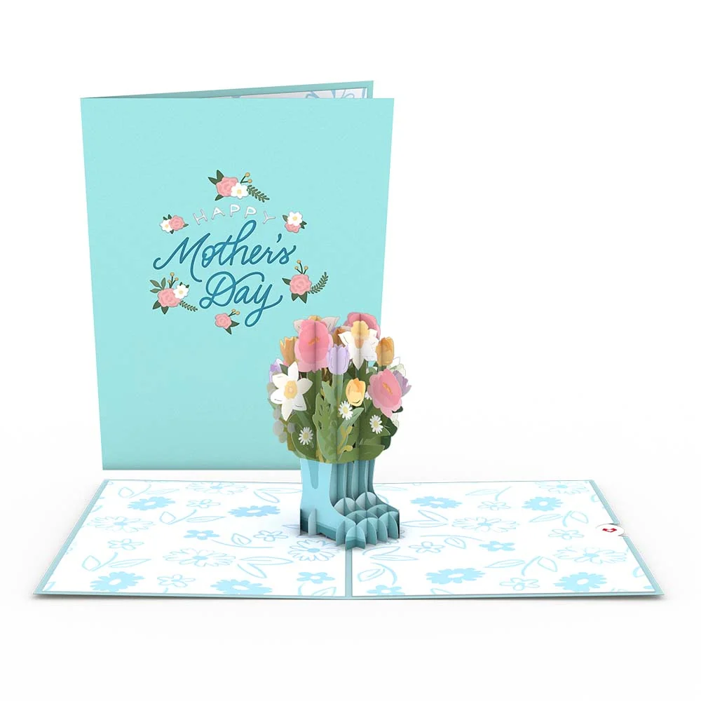Lovepop Mother’s Day Gardening Boots Pop-Up Card