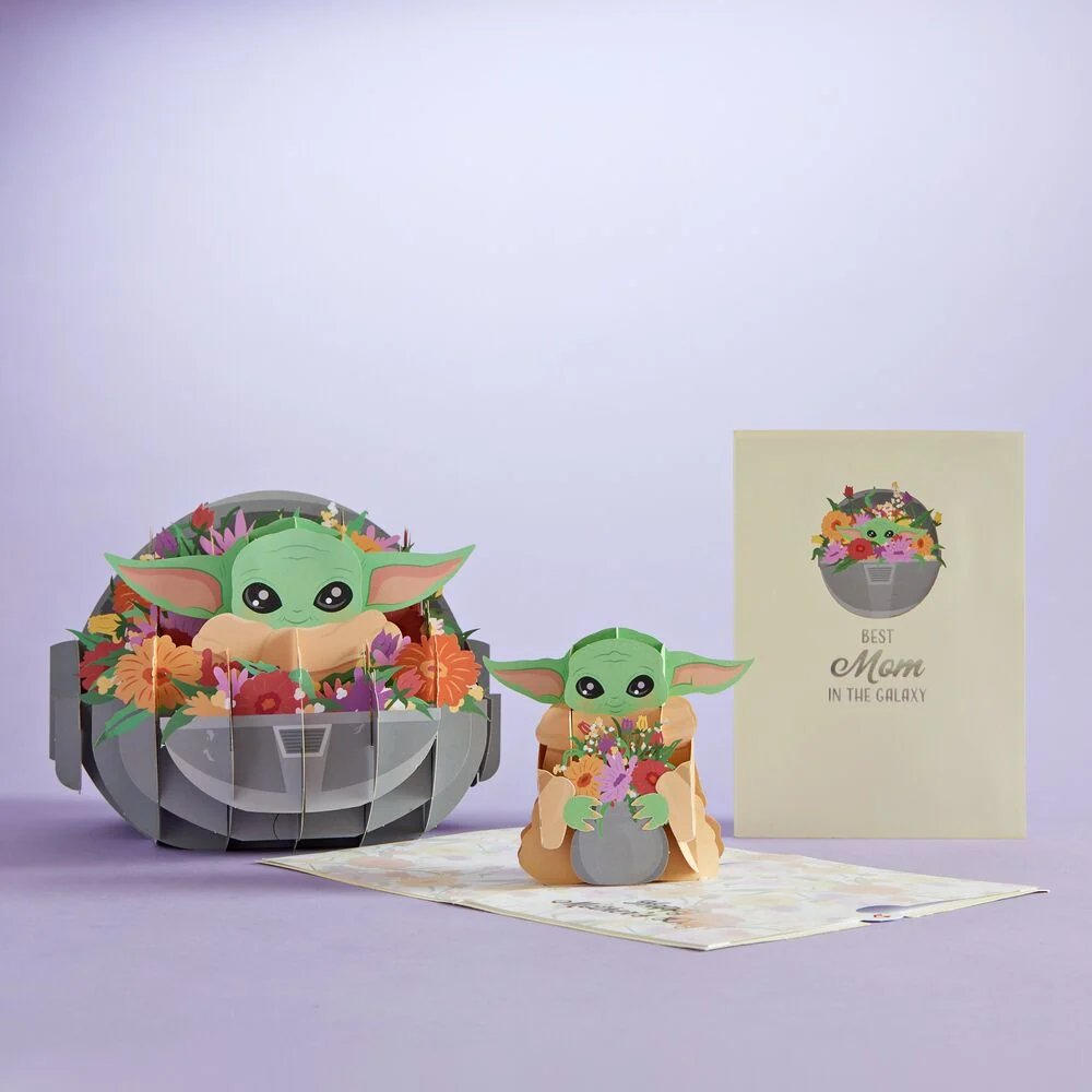 Lovepop Star Wars The Mandalorian Grogu Floral Mother’s Day Bundle