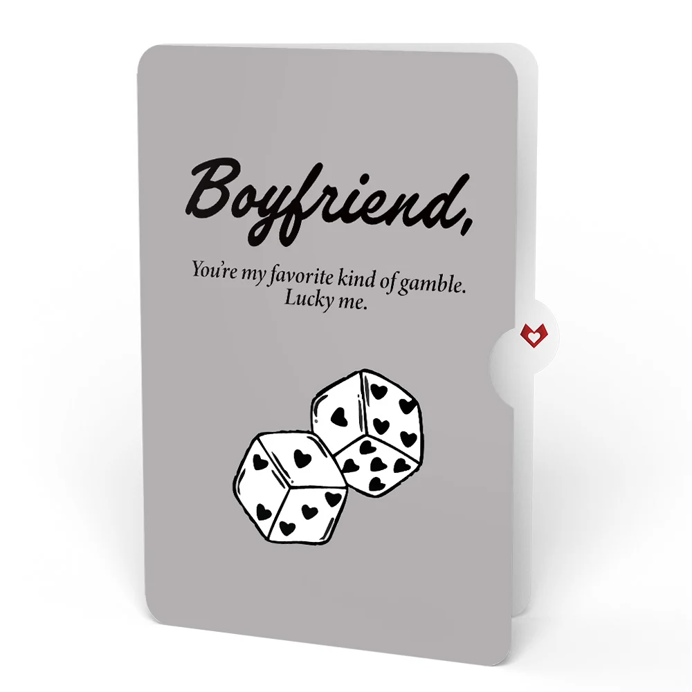 Lovepop Fatally Yours Love Pop-Up Card and Sentiment Set for Boyfriend - Image 4