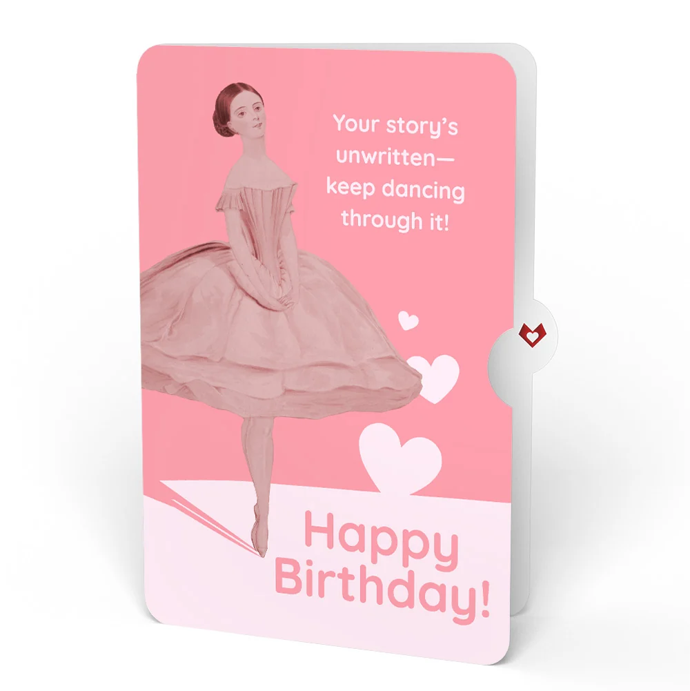 Lovepop Shine Bright Twilight Bloom Birthday Suncatcher Card and Dancing Through Life Sentiment Set Glass - Image 4