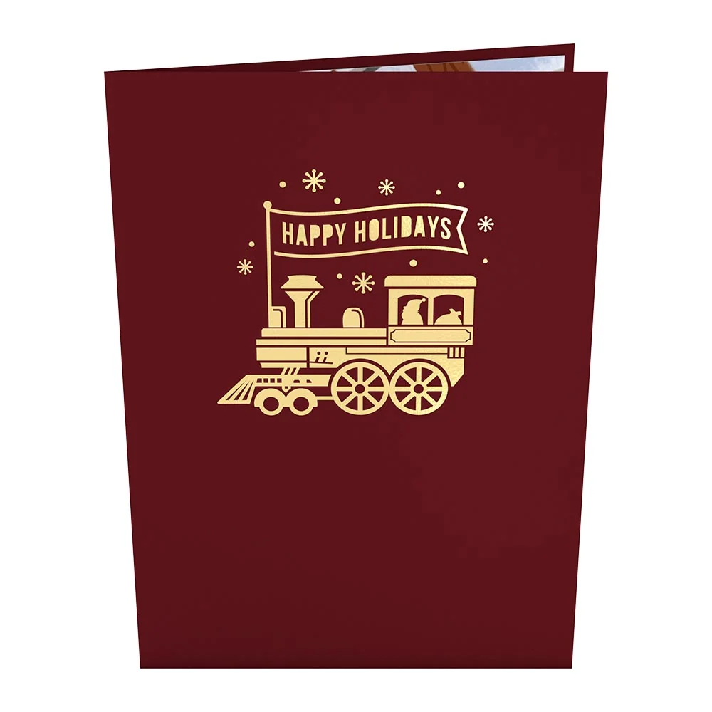 Lovepop Santa Train Pop-Up Card Bag - Image 4