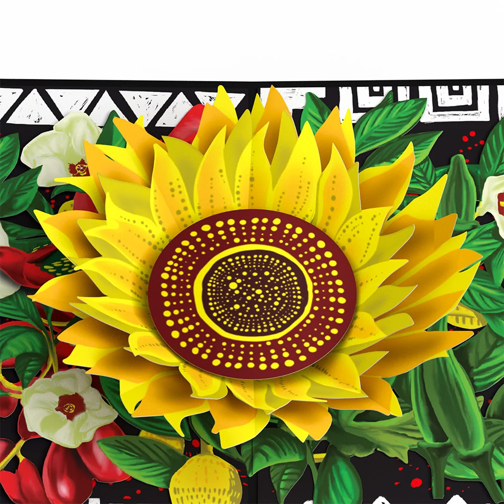 Lovepop The Gift of Hope Sunflower Pop-Up Card Pan - Image 2