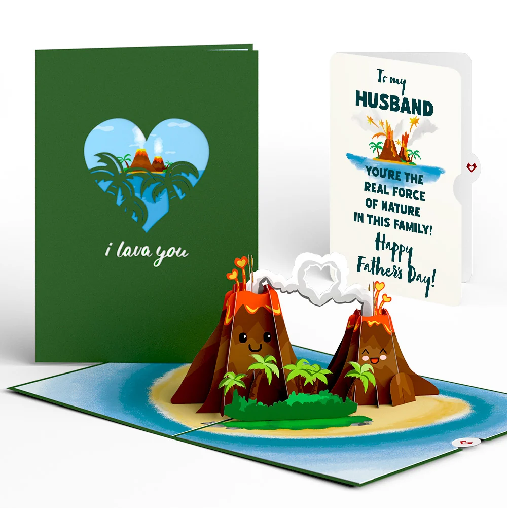 Lovepop I Lava You Father's Day Pop-Up Card and Sentiment Set for Husband