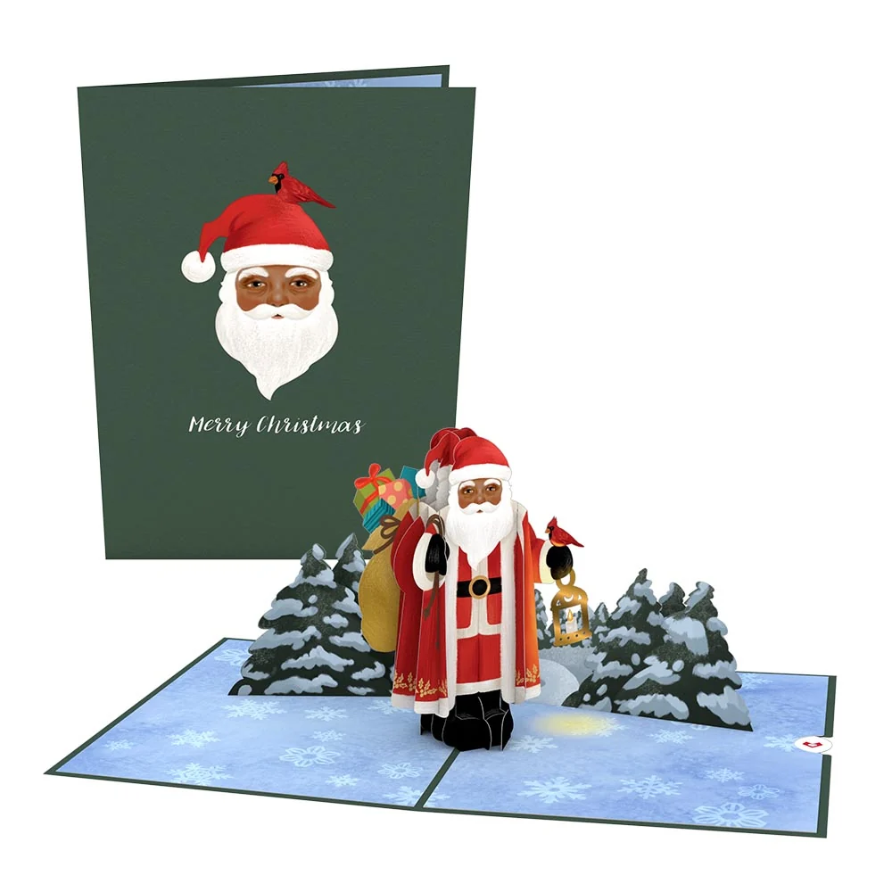 Lovepop Santa with Toy Bag Pop-Up Card — SKU SB-41A7AF-97405EEDE41455