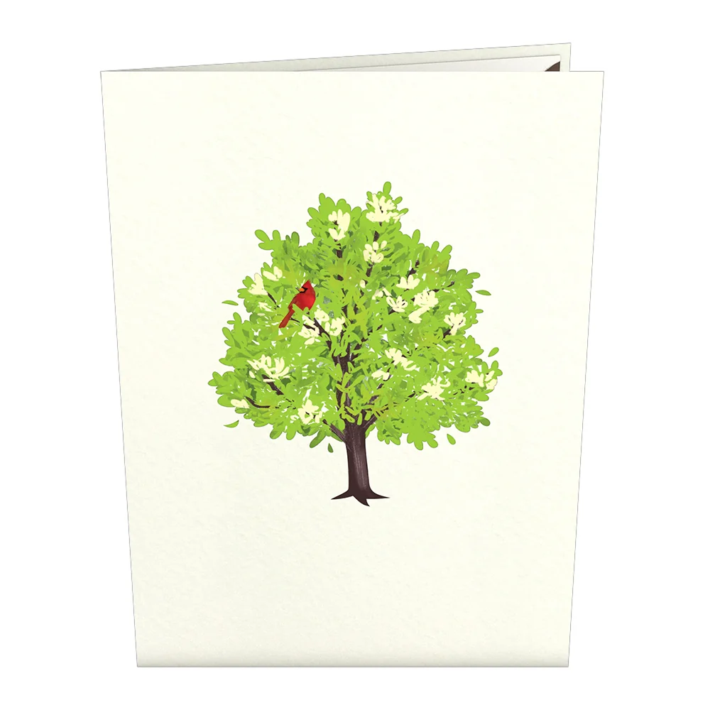 Lovepop Radiant Cardinal Pop-Up Card - Image 4